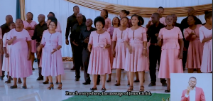 REAPERS CHOIR MANSA MAIN S.D.A CHURCH